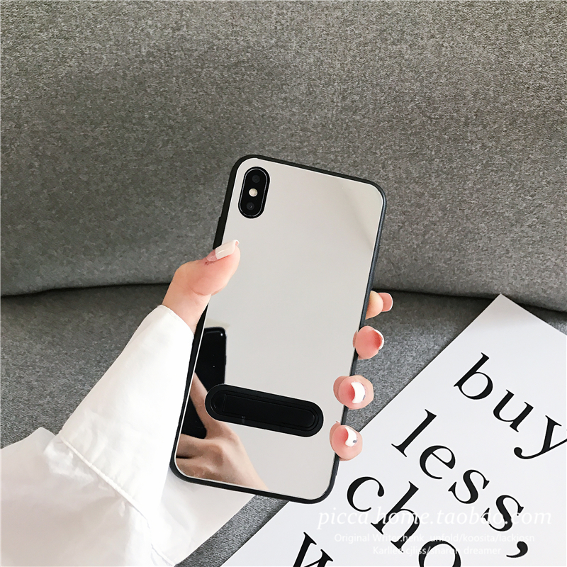 网红补妆镜苹果X手机壳iphonexr/xs/max/6/7/8plus支架创意防摔女在类目 节庆用品/礼品, 灯, 创意/设计灯中 - 来自Buy2taobao.com提供专业的淘宝代购服务