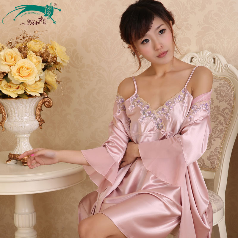 <em>夏季睡袍</em>旗舰店|夏季高雅必备|家居服<em>睡袍裁剪</em>