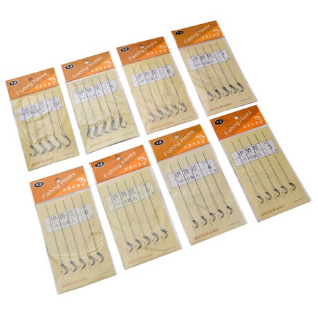 大力马绑好的钩伊势尼钩3号4号5号6号7号8号