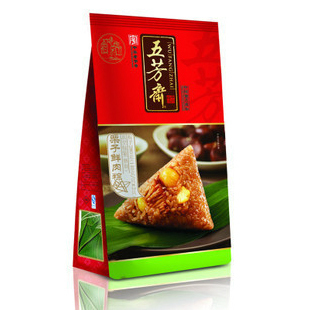  端午节 五芳斋粽子 真空栗子鲜肉粽280g 嘉兴真空粽子