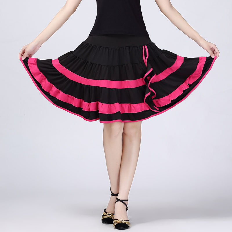 特价春夏装舞蹈裙拉丁舞裙成人广场舞服装裙子跳舞裙半身裙短裙女在类目 女装/女士精品, 唐装/民族服装/舞台服装, 民族服装/舞台装中 - 来自Buy2taobao.com提供专业的淘宝代购服务