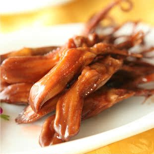  温州特产零食熟食肉类 善味阁酱鸭舌头卤味100g十包 真空独立包装