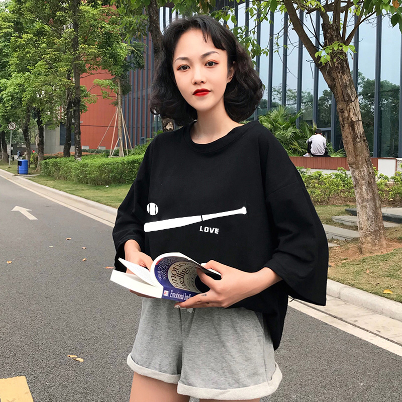 网红两件套装宽松女夏怪味少女社会嘻哈原宿风精神女装bf衣服俏皮|msdalam kategori Butik wanita / wanita, menetapkan/pakaian seragam pelajar/seragam kerja, saman sukan Leisure - dari Buy2taobao.com untuk memberikan perkhidmatan ejen Taobao profesional membeli