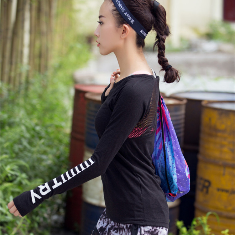 新款春夏修身跑步T恤健身瑜伽服运动上衣女长袖紧身衣网眼速干衣在类目 运动服/休闲服装, 运动卫衣/套头衫中 - 来自Buy2taobao.com提供专业的淘宝代购服务