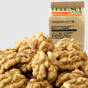  壳壳果 纸皮核桃仁 云南特产 薄皮大核桃仁特级 150g 2袋包邮