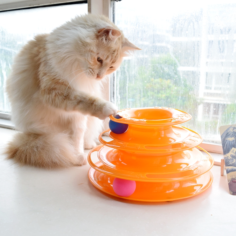 满额包邮猫玩具三层转盘球猫咪轨道逗猫玩具成幼猫宠物用品猫玩具在类目 宠物/宠物食品及用品, 猫/狗玩具, 其它玩具中 - 来自Buy2taobao.com提供专业的淘宝代购服务