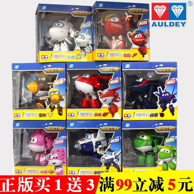 奥迪双钻新超级飞侠3第三季大号变形米莉乐迪机器人玩具套装全套