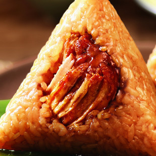  正品五芳斋粽子280克|真空鲜肉粽2只装|五芳斋鲜肉粽280g