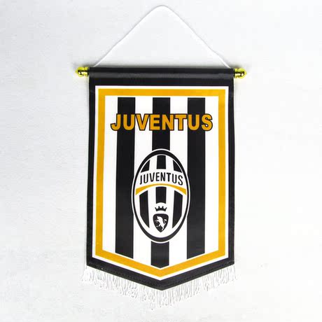 足球迷用品纪念品欧冠意甲球队尤文图斯大五角