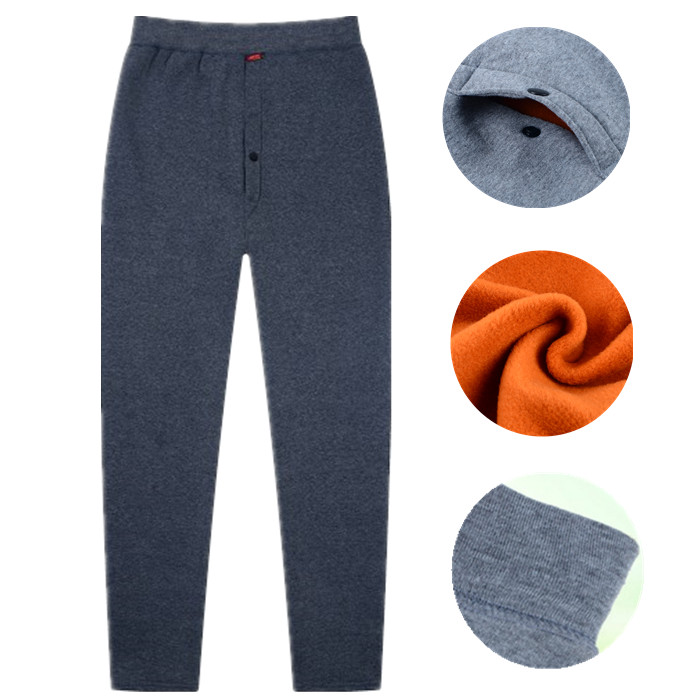 Autumn and winter man Plush thickening Cotton long johns singleton Middle-aged and elderly people Elastic force Self cultivation Paige Primer Warm pantsin the Men's clothing, Trousers category - from Buy2taobao.com to provide professional Taobao agent buy service