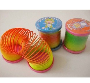 经典传统玩具 塑料彩虹圈 可伸缩弹簧圈 弹力圈 塑料弹簧千变万化在类目 玩具/童车/益智/积木/模型, 电动/遥控/惯性/发条玩具, 其它中 - 来自Buy2taobao.com提供专业的淘宝代购服务