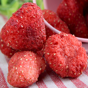  航天员食品 乐滋冻干 草莓干 酸酸甜甜脆片 美味零食 乐滋草莓脆