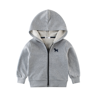 男童外套秋季2019新款中小童运动薄款开衫儿童连帽休闲潮童装上衣