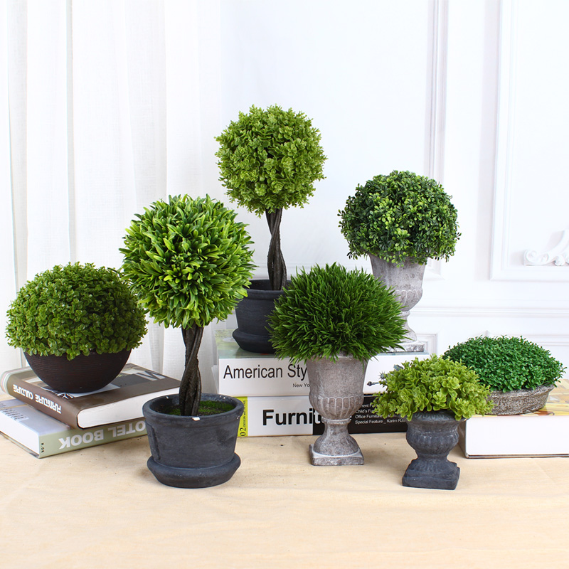 simulation Scindapsus Pachira Chlorophytum Grass Ball Green plant aloe Small potted flowers and plants indoor Bonsai plantsin the Home accessories , Vase/Flower/Artificial flowers/Imitation jewelry , Bonsai plant simulation category - from Buy2taobao.com to provide professional Taobao agent buy service