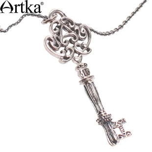  Artka阿卡*春装梦想之门专属手工纯银魔力钥匙项链F08517