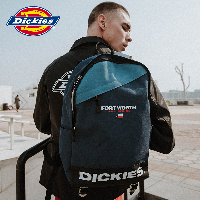Dickies Official New products Hit color fashion design Lovers money letter printing Backpack 184G90EC11in the Leather/Lady bags/Men's bag, Backpack category - from Buy2taobao.com to provide professional Taobao agent buy service