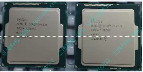 Intel Haswell四代i3-4330 CPU 3.5G HD4600显