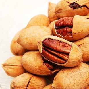  博士果 美国长寿果碧根果仁山核桃奶油味盐焗味 手剥坚果炒货500g