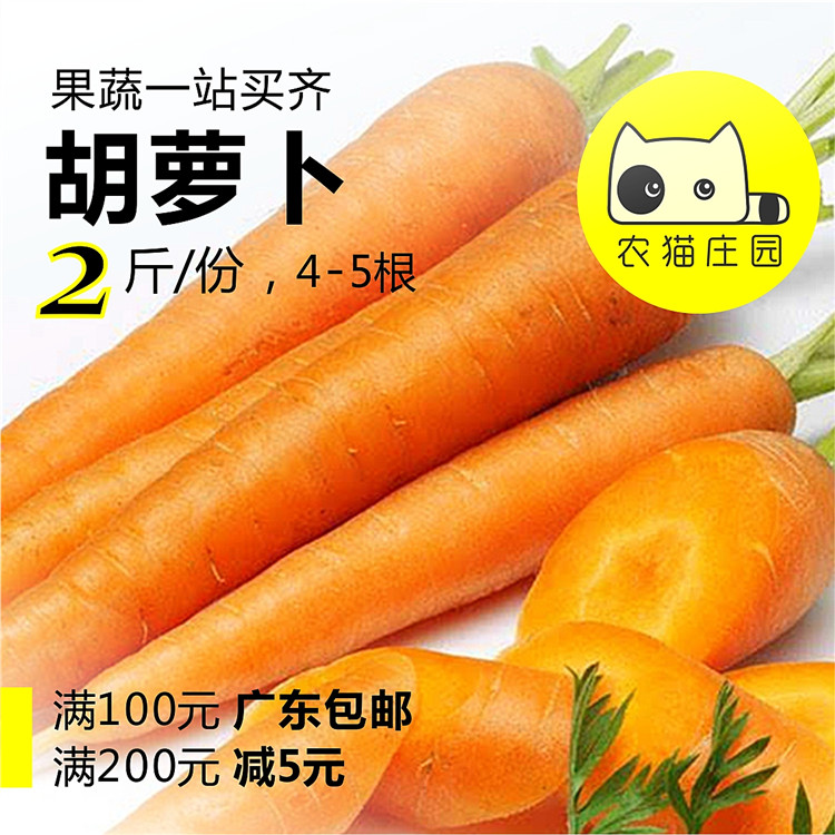 【農貓莊園】胡蘿蔔2斤 深圳新鮮蔬菜水果配送貨西餐簡餐輕食沙拉在類目 水產肉類/新鮮蔬果/熟食, 新鮮蔬菜/蔬菜製品, 新鮮蔬菜, 其它中 - 來自Buy2taobao.com提供專業的淘寶代購服務