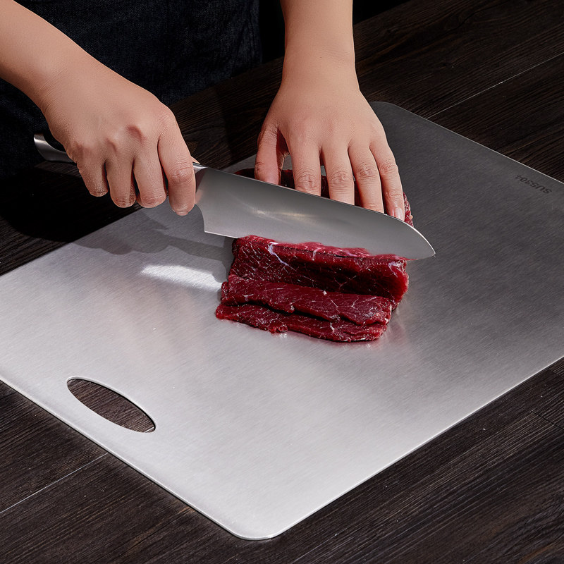 304 Stainless steel Vegetable board kitchen rectangle panel Dough chopping block fruit Vegetable board baking householdin the Kitchen/Cooking utensils , Cooking utensils , Chopping/Chopping board category - from Buy2taobao.com to provide professional Taobao agent buy service