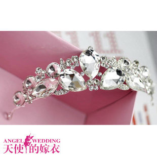  带蝴蝶新娘头饰婚礼结婚 饰品 配饰 皇冠 发饰 水钻皇冠 1181