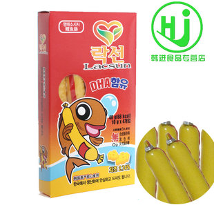  儿童食品 韩国原装进口 婴幼儿零食辅食 乐鲜智慧DHA鳕鱼肠 4根装