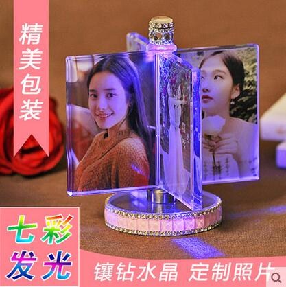 水晶魔方diy相片制作 旋转风车个性定制四面相册摆台创意生日礼物|msdalam kategori adat peribadi/Design Services/DIY, setiap hari/adat hiasan, Crystal adat, Crystal adat Image - dari Buy2taobao.com untuk memberikan perkhidmatan ejen Taobao profesional membeli