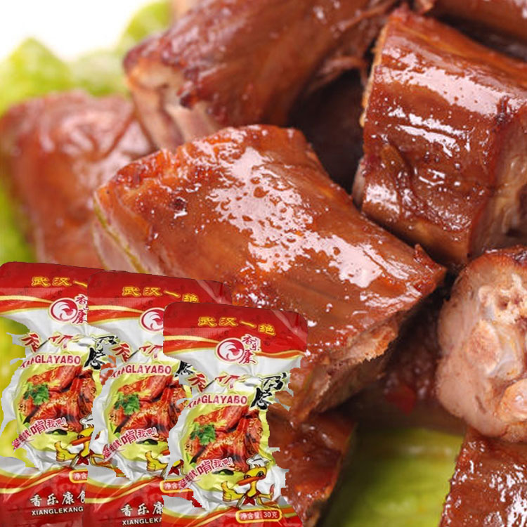 Wenzhou Spicy duck neck Le Sport 30g Independent packing Braised flavor precooked and ready to be eaten Cooked 50 individualin the Snacks/Nuts/Specialty , Beef jerky/Preserved pork/Lo Snacks , Duck snack category - from Buy2taobao.com to provide professional Taobao agent buy service