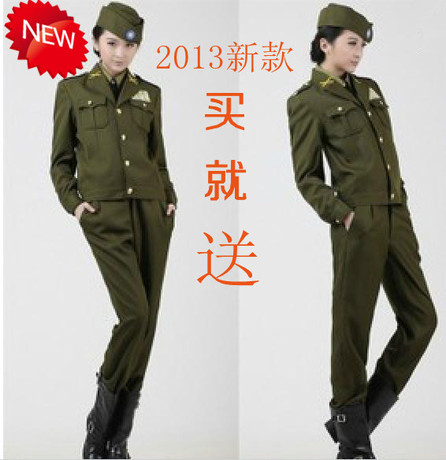 <em>女</em>军官戏服民国军装表演服中统<em>国民党女军统</em>特