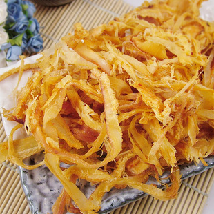  办公室零食 炭烧孜然鱿鱼丝/干鱿鱼丝/食品鱿鱼 海鲜小吃 250g