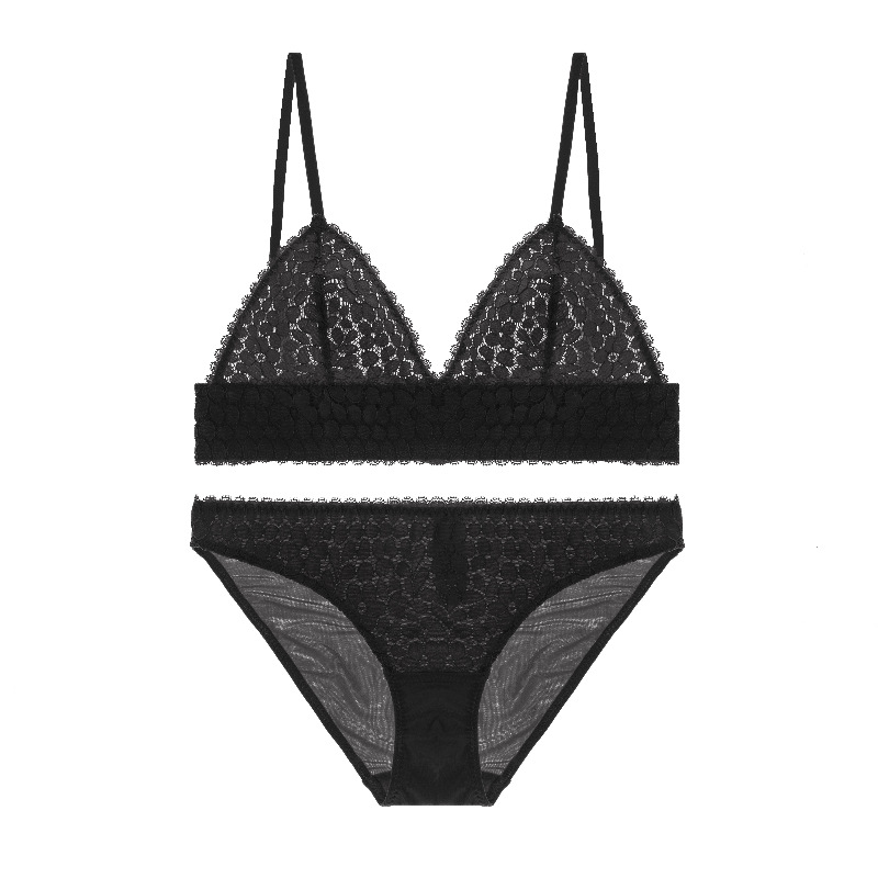 Special Offer bralette French ultrathin Triangle Cup sexy Lace Wireless Underwear lady Bras suitin the Lingerie/Men's underwear/Tracksuit , Bra Sets category - from Buy2taobao.com to provide professional Taobao agent buy service