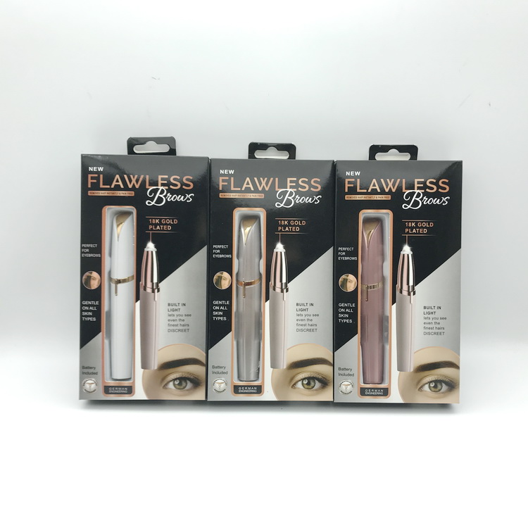 FLAWLESS BROWS Trill Same item Lipstick Eyebrow shaping Electric Eyebrow face Shaver Repair hair removerin the Personal Care/Health/Massage equipment , Slimming , Ms. Hair Removal/Shaver category - from Buy2taobao.com to provide professional Taobao agent buy service