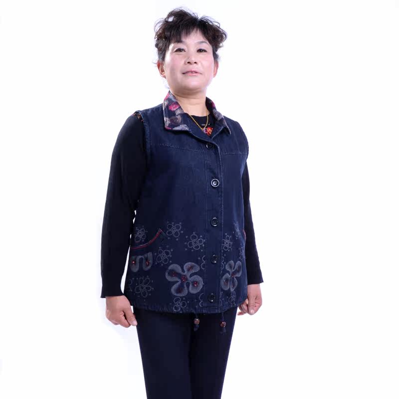 【<em>中老年马甲女</em>】_中老年女衬衫<em>裁剪</em>图_中老