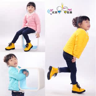  女童男童秋冬童装宝宝仿羽绒儿童棉内胆小棉衣小棉袄棉服