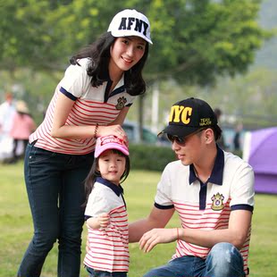  爱一起 新款亲子装夏装款 母子装夏装款