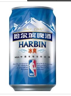 哈啤 哈尔滨啤酒 哈尔滨 冰爽啤酒 330ml\/罐 一