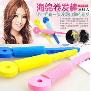 睡眠卷发器女爱美发工具盘发海绵卷发棒卷发器睡美人海绵发卷3个在类目 家庭/个人清洁工具, 个人洗护清洁用具, 卷/美发棒中 - 来自Buy2taobao.com提供专业的淘宝代购服务