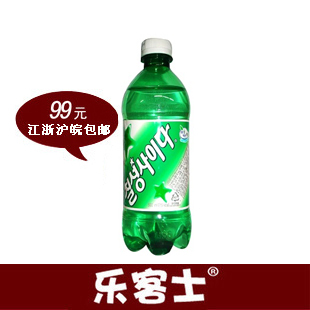  韩国进口饮料 乐天(七星雪碧 500ml )瓶装 特价韩国饮料