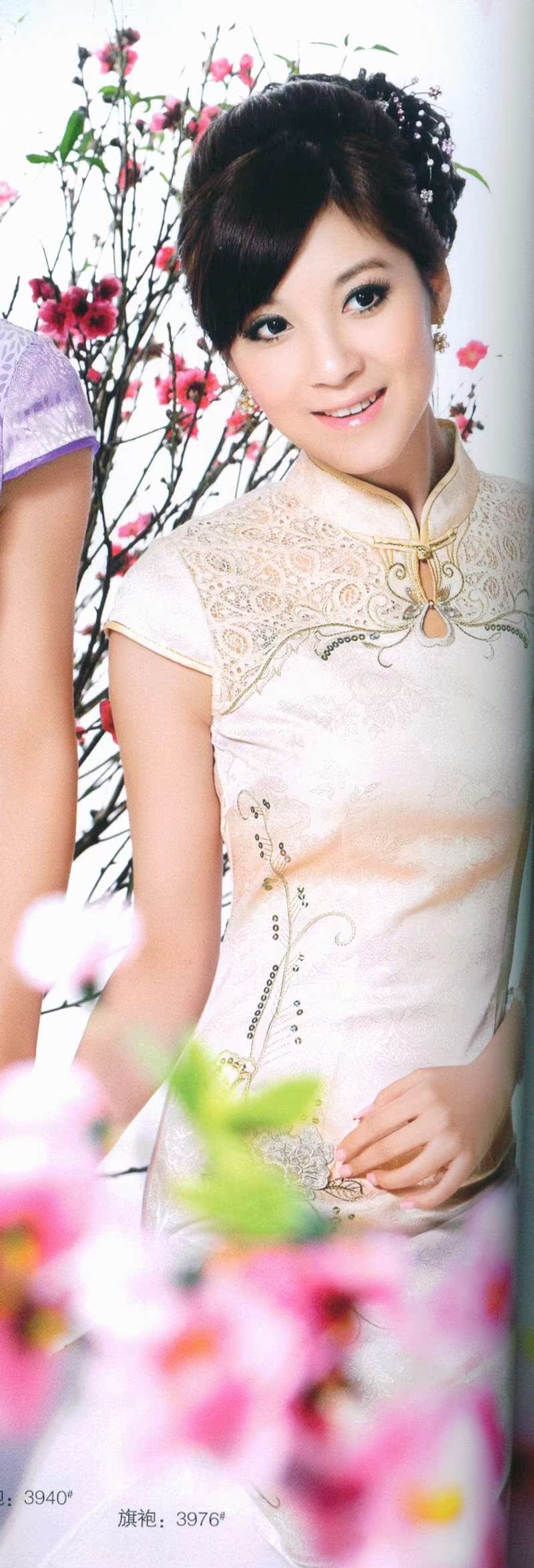 古典女人店专柜正品中式改良夏款女装绣花旗袍嫣之然3976|msdalam kategori Butik wanita / wanita, perkahwinan/Cheongsam/pakaian, Cheongsam - dari Buy2taobao.com untuk memberikan perkhidmatan ejen Taobao profesional membeli