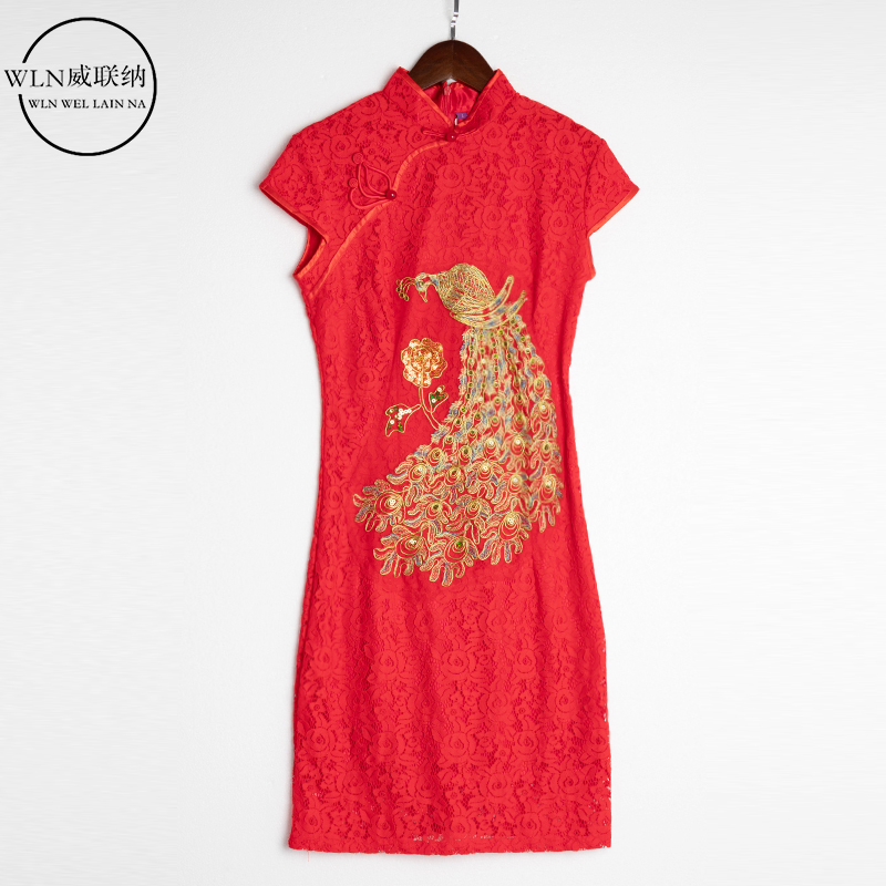 WLN原创设计师款-DD201959|msdalam kategori Butik wanita / wanita, perkahwinan/Cheongsam/pakaian, Cheongsam - dari Buy2taobao.com untuk memberikan perkhidmatan ejen Taobao profesional membeli