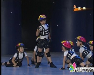 新款六一节儿童演出服装男童爵士舞表演服装