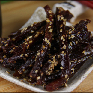  红味坊|独家秘方,私房自制酱香牛肉干,长条腱子肉,精制酱香,