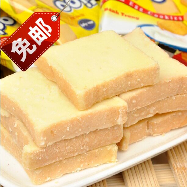 江浙沪皖3袋包邮 正宗进口tipo越南面包干/白巧克力饼干 特价300G