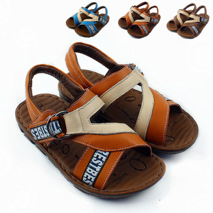  新款正品童鞋 男童沙滩鞋 儿童运动鞋凉鞋 韩版大童26-41码