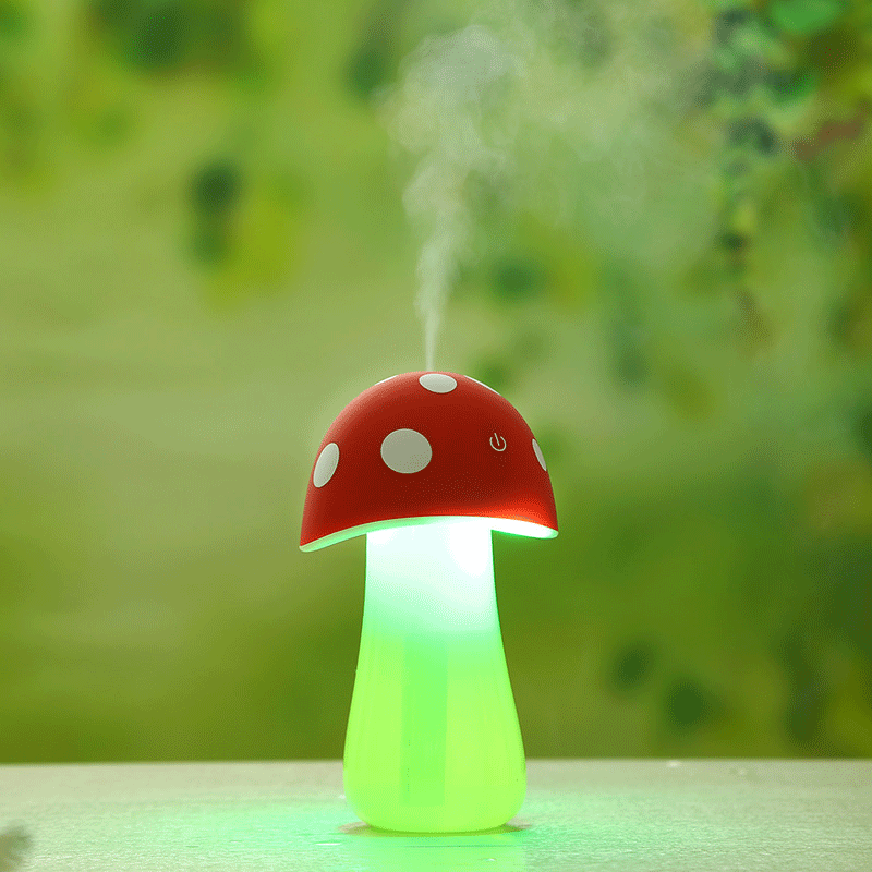 蘑菇燈USB迷妳加濕器辦公桌家用加濕器 空氣淨化增濕器在類目 生活電器, 加溼器中 - 來自Buy2taobao.com提供專業的淘寶代購服務