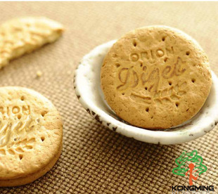  孔明 韩国进口食品 好丽友Diget原味全麦消化饼干 低卡代餐 194g