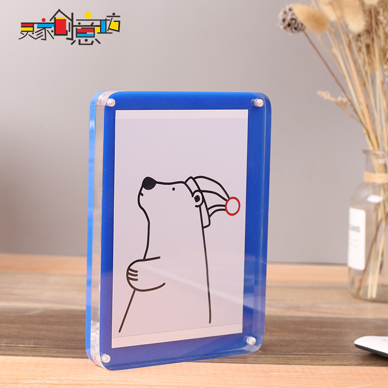 Photoframe 46 Seven inches Rinse Photo children festival Acrylic customized Party gift Lettering LOGO Swing setsin the Home accessories , Frame/Frames category - from Buy2taobao.com to provide professional Taobao agent buy service