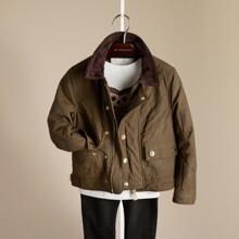 Hong Kong Shopping Burberry Burberry man winter new children's clothing / jacket short paragraph cotton 38424821