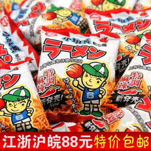  进口食品台湾特产 小班长鸡汁点心面麻辣味 特价休闲零食 18g