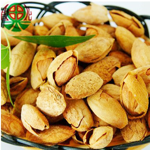  巴旦木【昌化果】坚果 壳杏仁 薄壳扁桃仁 238gX2包 特价包邮